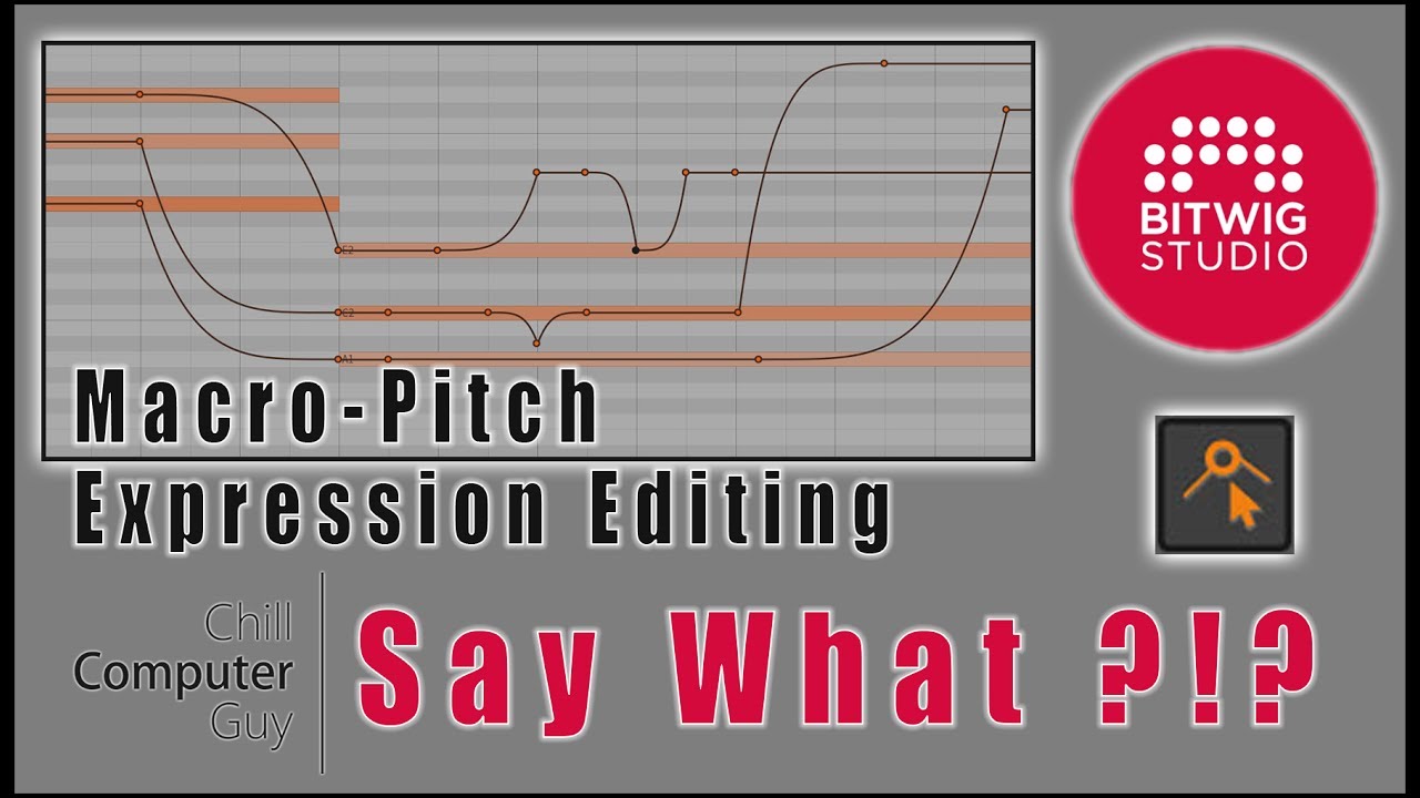 Bitwig Studio 2 Quick Tips: Micro Pitch Expression Editing