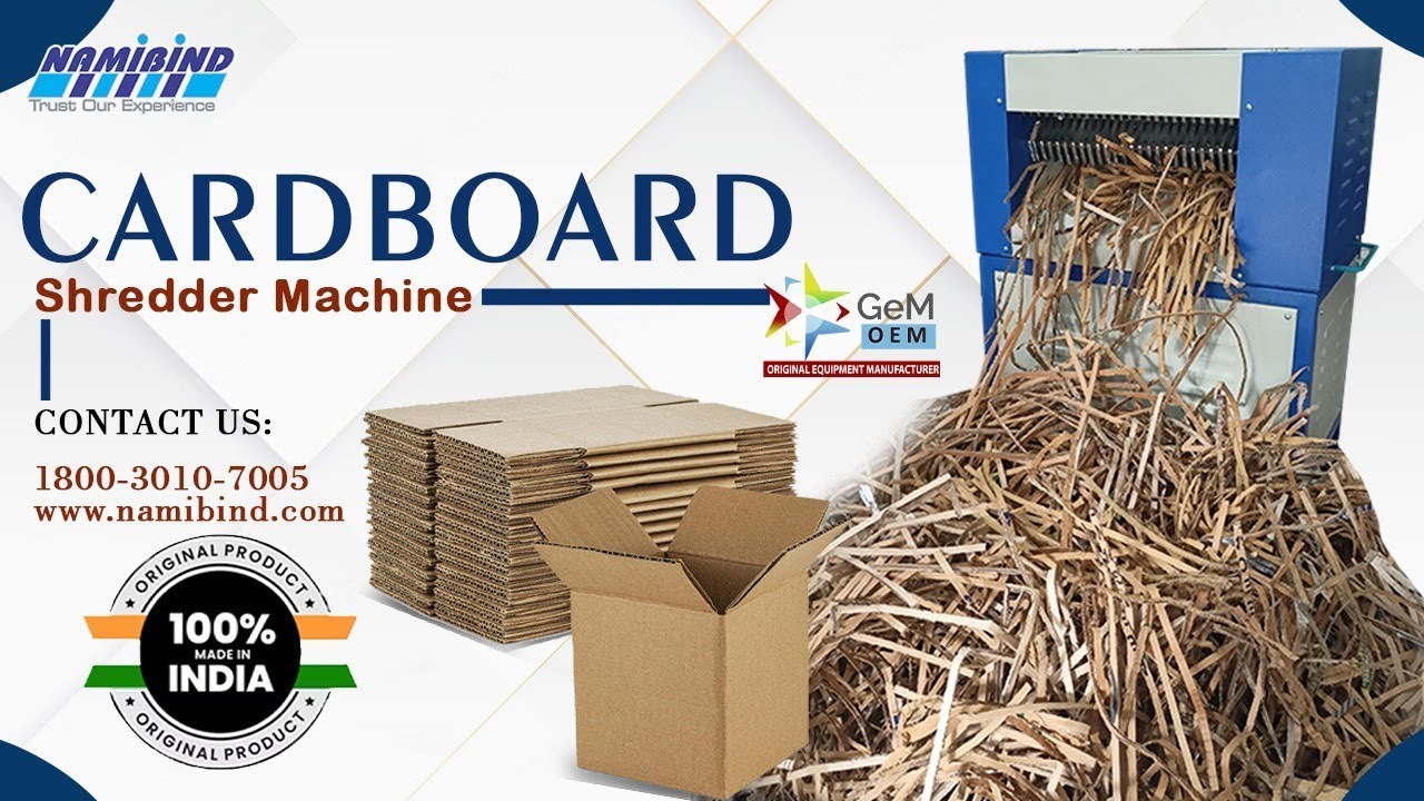 Heavy Duty Cardboard Shredder Machine how to shred cardboard Buy Now 09555086767