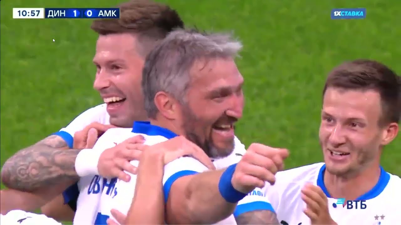 Динамо-Амкал. Гол Александра Овечкина