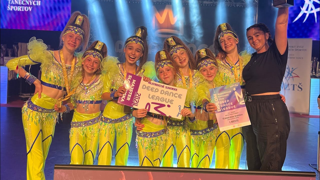 DISCO DANCE SMALL GROUP CHILDREN- SLOVAK CHAMPIONS 2024- Assos Nelux Bratislava