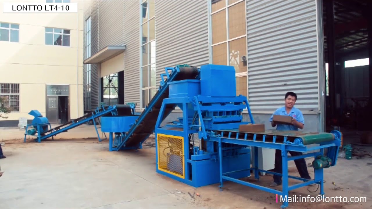 Compressed Earth Soil Block Making Machine - LONTTO (2019)