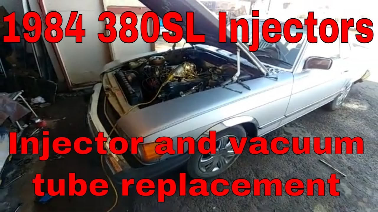New Life Automotive 1984 MBZ 380SL Fuel Injector and manifold fix pt2