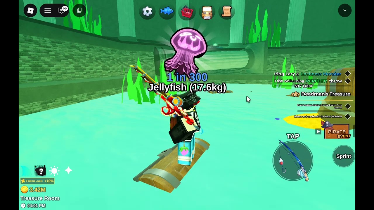 Afk di fish it