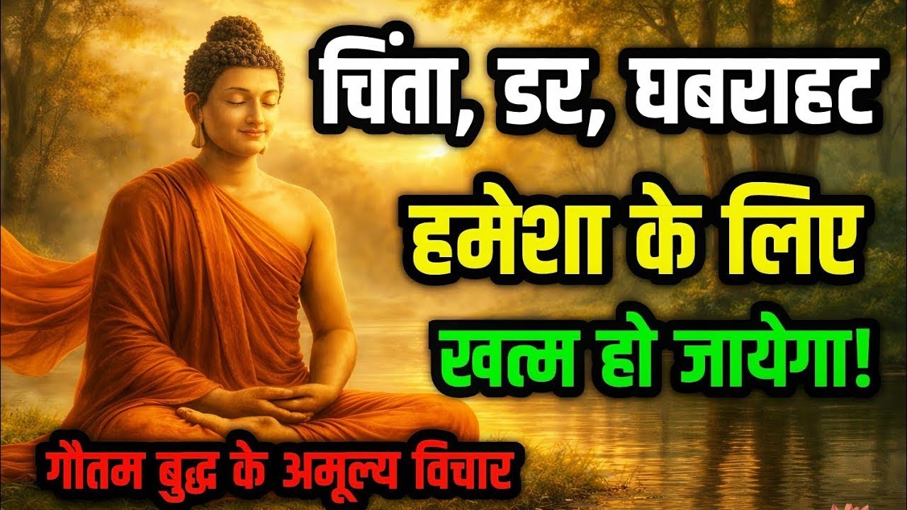 चिंता डर और घबराहट खतम हो जाएगी || टेंसन कैसे खत्म करे  || Budda Story || Budda Motiation Story