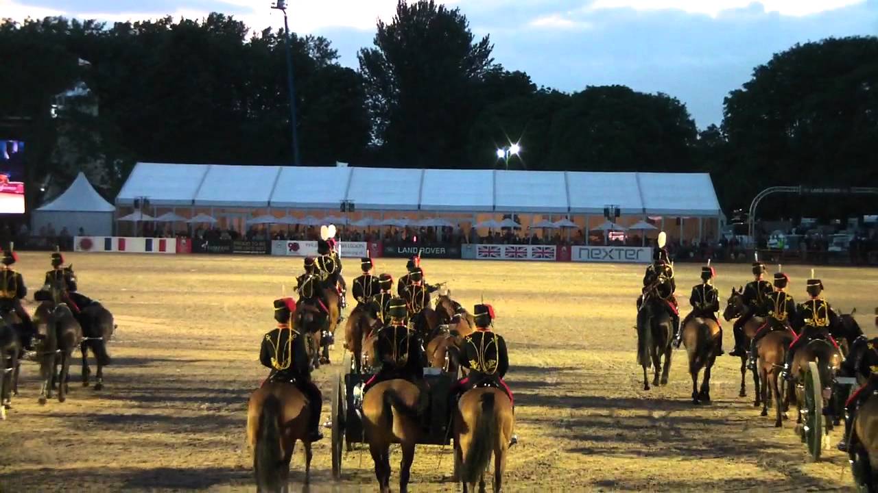 The Musical Drive of The King's Troop Royal Horse Artillery - Windsor Royal Tatoo, 12.05.2011