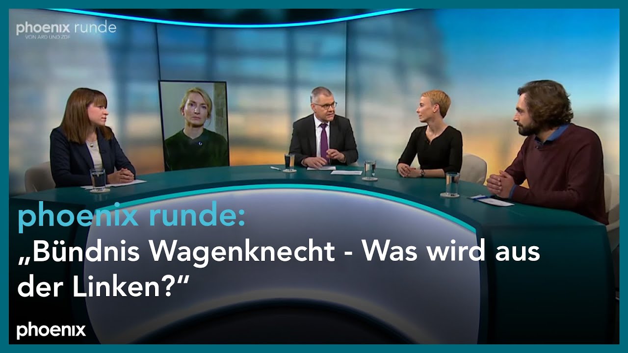 phoenixRunde: Bündnis Wagenknecht - Was wird aus der Linken?