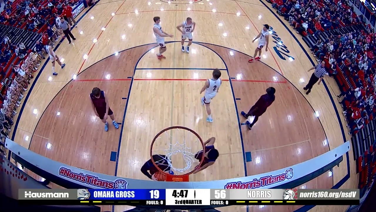 nsdV HIGHLIGHTS - Boys Basketball vs Omaha Gross, 3-2-26