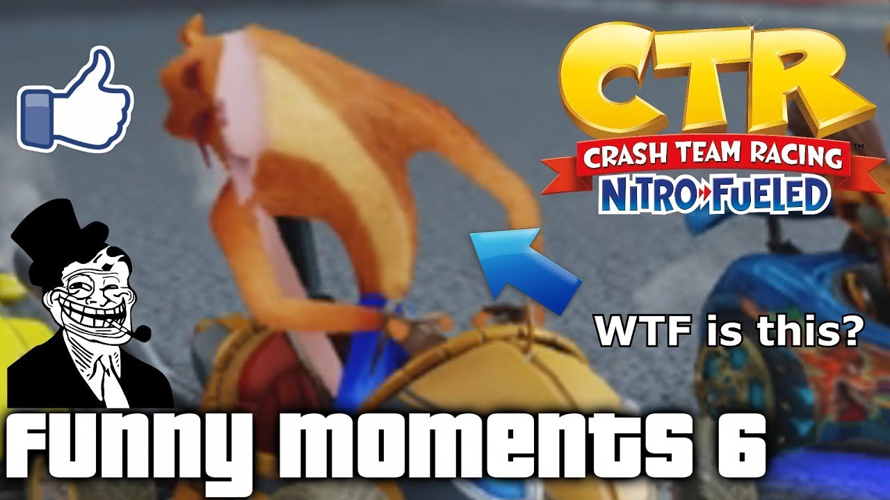Crash Team Racing Nitro Fueled: Funny Moments #6 (Glitches, Fails, Wins)