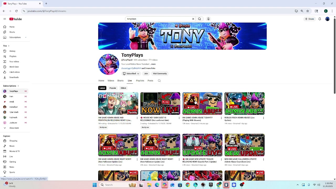 TONYPLAYS CUSSES