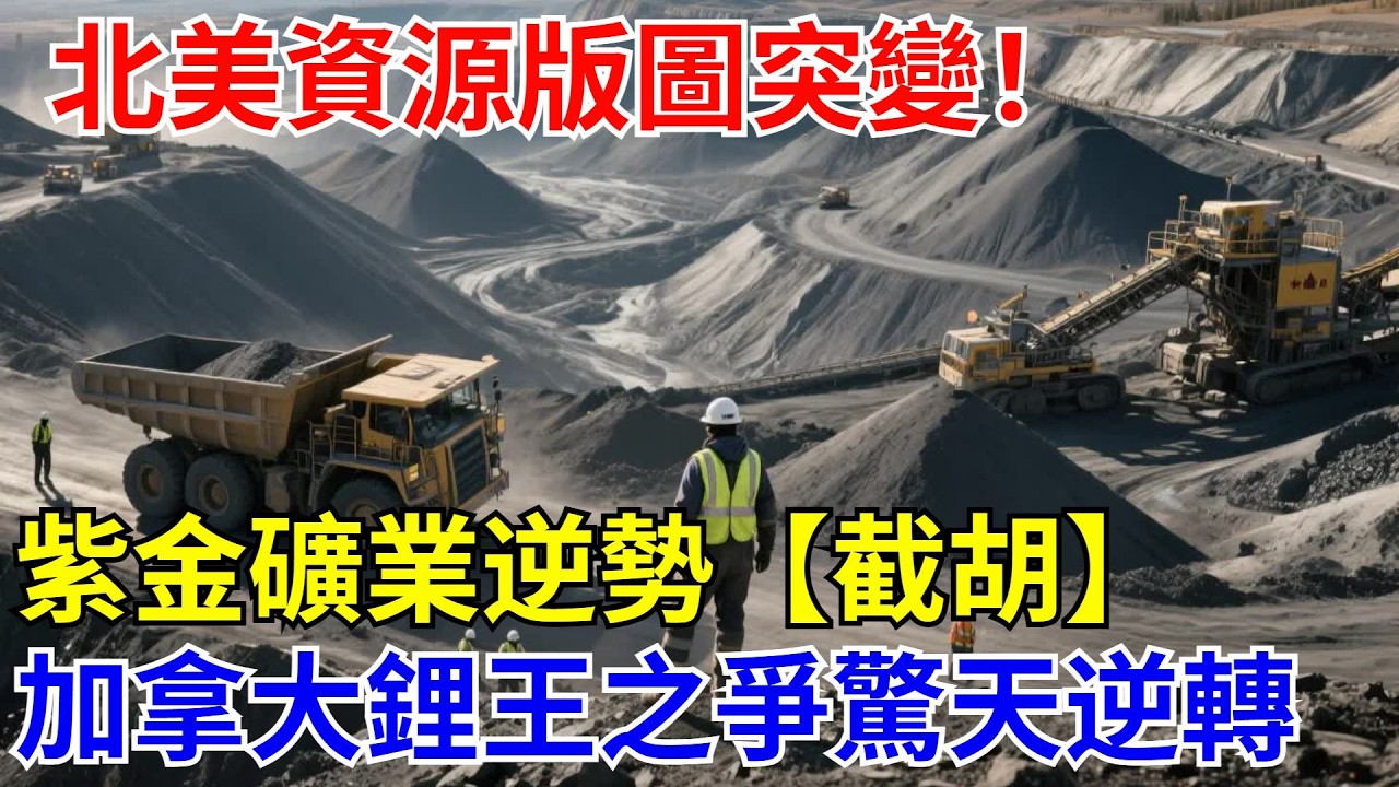 北美資源版圖突變！紫金礦業逆勢“截胡”，加拿大锂王之爭上演驚天逆轉！【光刻山河】#中國制造#科技#建造 #超级工程 #中国基建