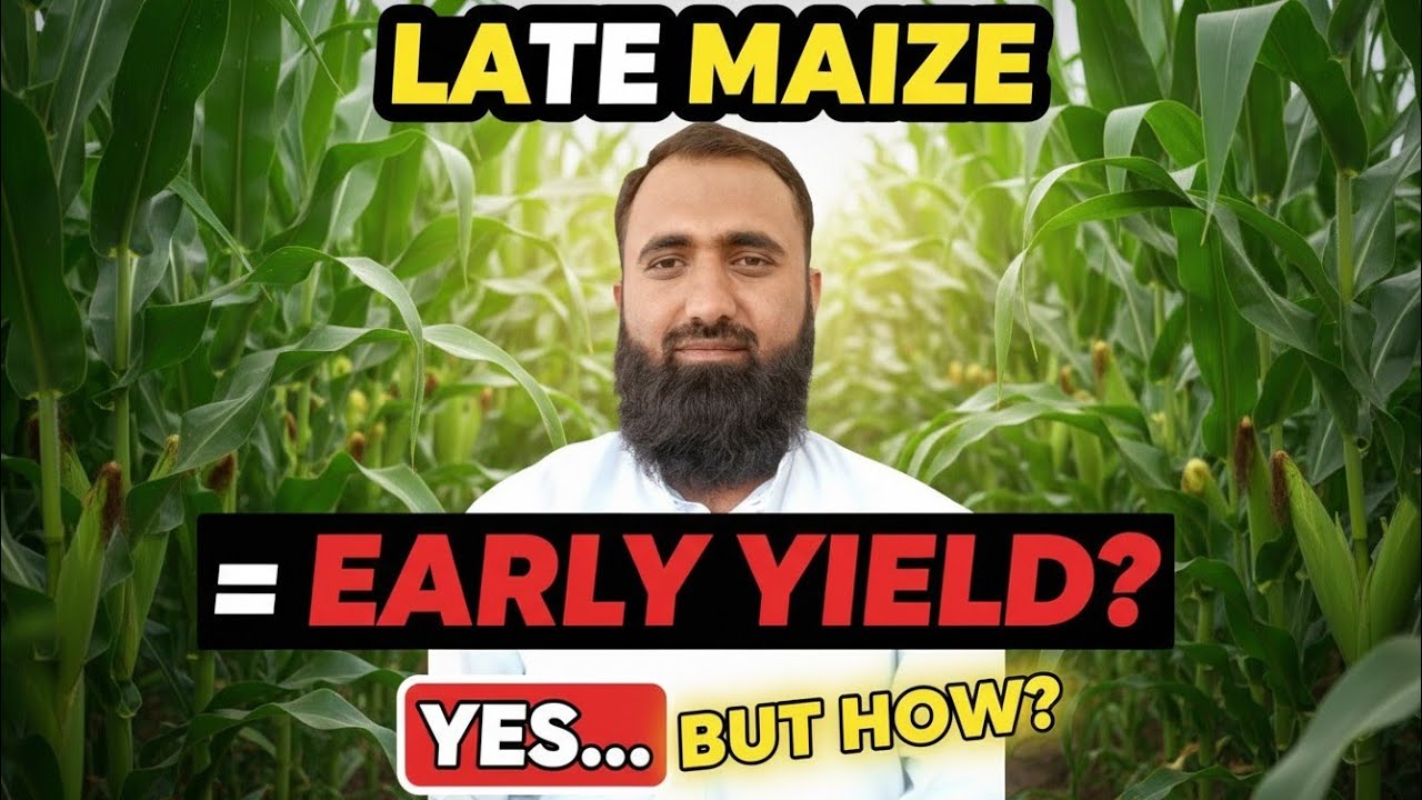 Get Early Maize Yield in Late Sowing | Bilal Kanju Official 