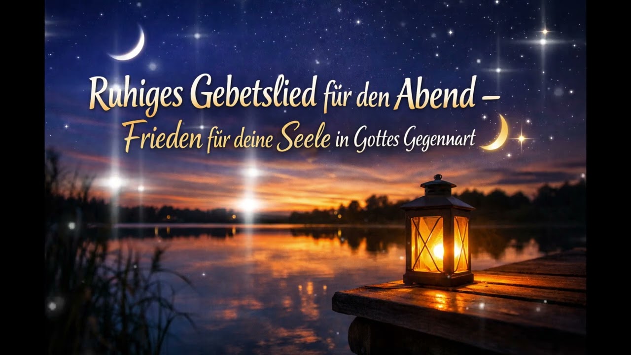 Ruhiges Gebetslied für den Abend – Frieden für deine Seele in Gottes Gegenwart 🌙✨