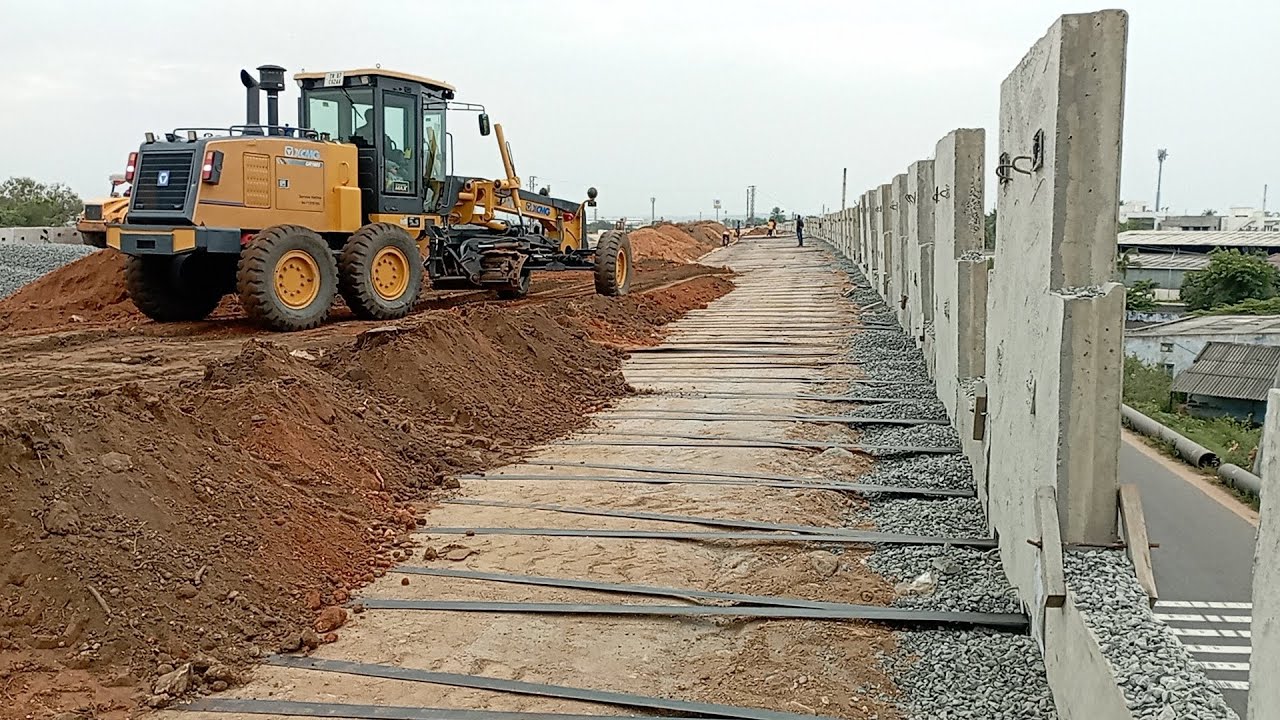 वर्किंग वीडियो grader working video xcMG machine !! nh 544