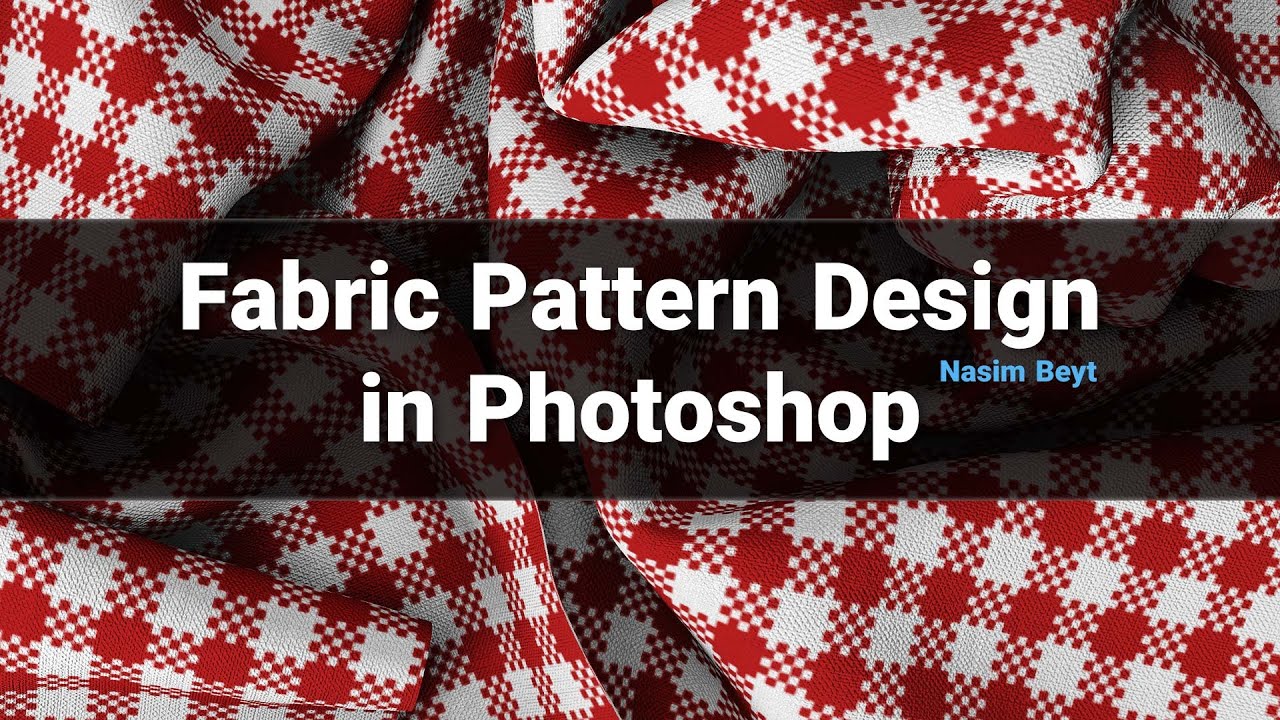 Как создавать текстильные узоры в Photoshop &mdash; клетчатый узор