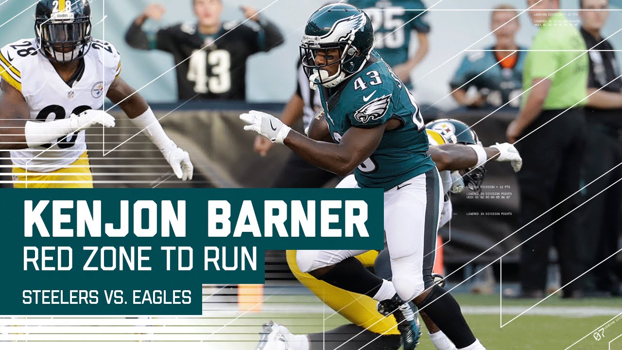 Ben Roethlisberger Gets Strip Sacked & Kenjon Barner's TD Run! | Steelers vs. Eagles | NFL