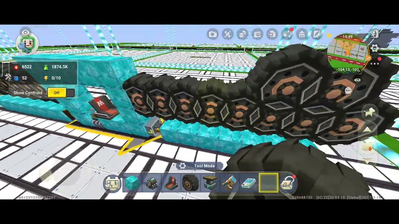 Buggy car in Mini World CREATA