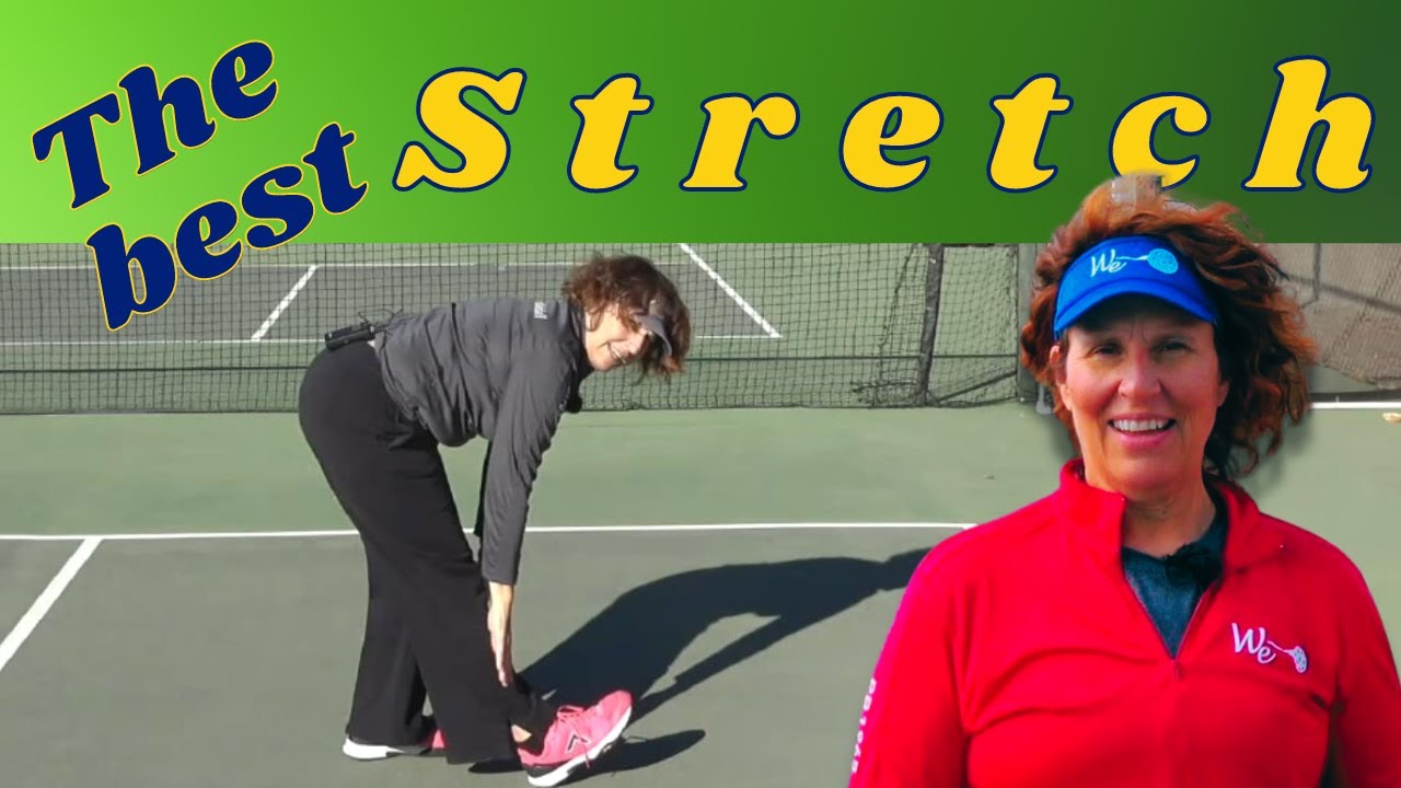 Use my 3-minute stretch routine and play your best pickleball | Follow along with this video