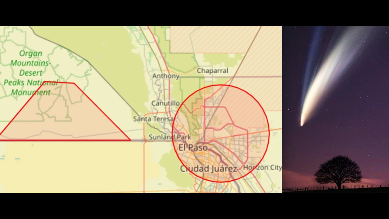 NOT SINCE 911 HAVE WE SEEN THIS-AIR TRAFFIC CLOSED OVER MAJOR CITY! SUN GRAZING COMET INBOUND!