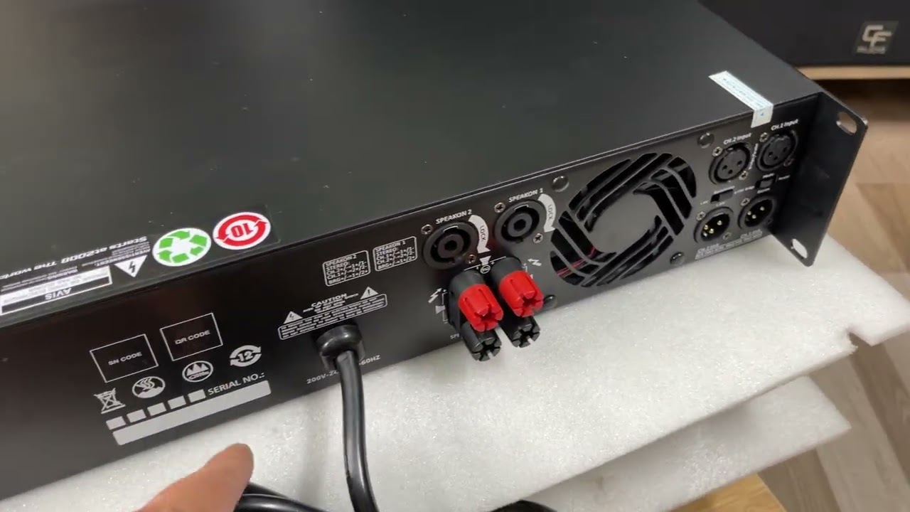Đẩy ASHLY NV8002 - NV6002 class TD chính hãng lh 0988859693