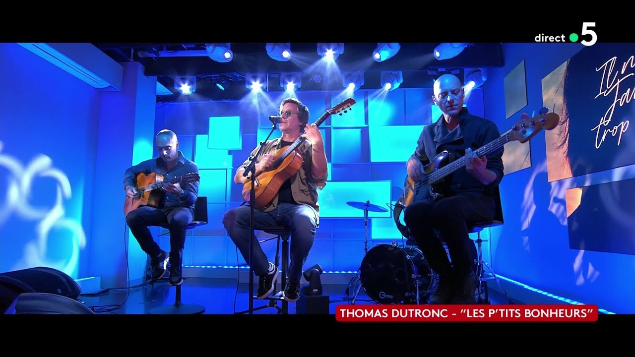 Thomas Dutronc interprète son titre “Les p’tits bonheurs” - C à vous - 12/09/2024
