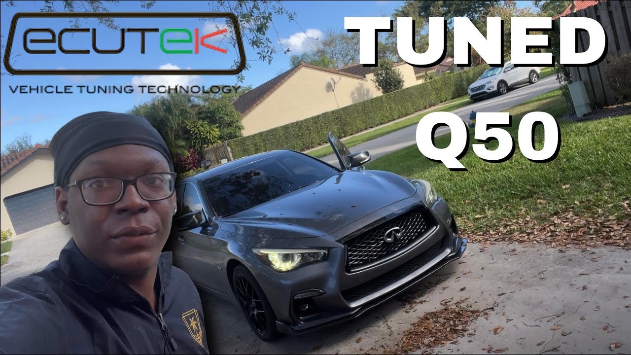 I FINALLY TUNED MY 3.OT Q50