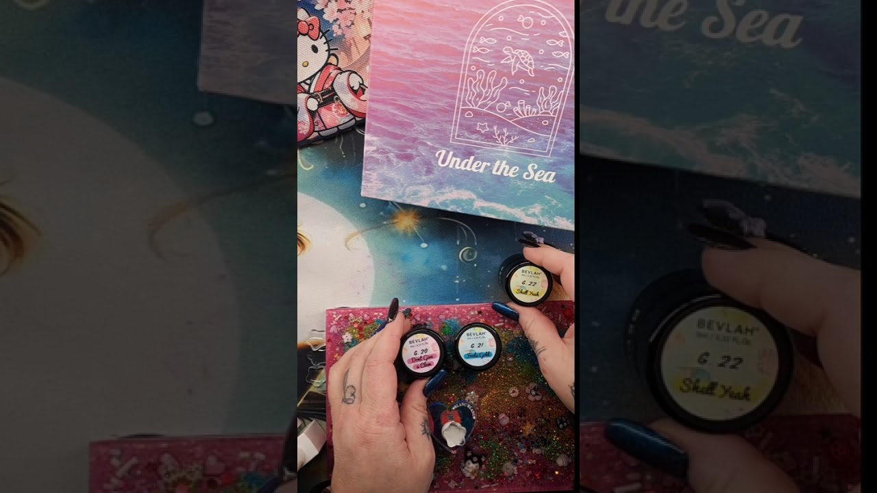 Relax and swatch @BEVLAH s  Under the Sea collection with me. 🤩🏝  Found at @saracen-official 