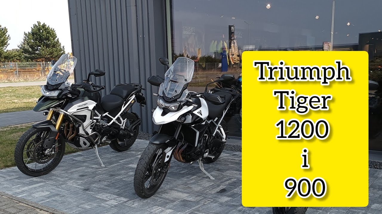 Triumph Tiger 1200 GT Pro i Trumph Tiger 900 Rally Pro  