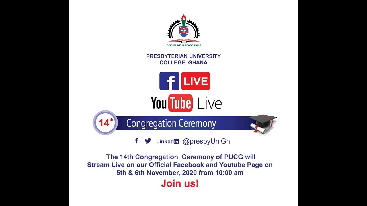 PUCG 14 Congregation - Live Stream