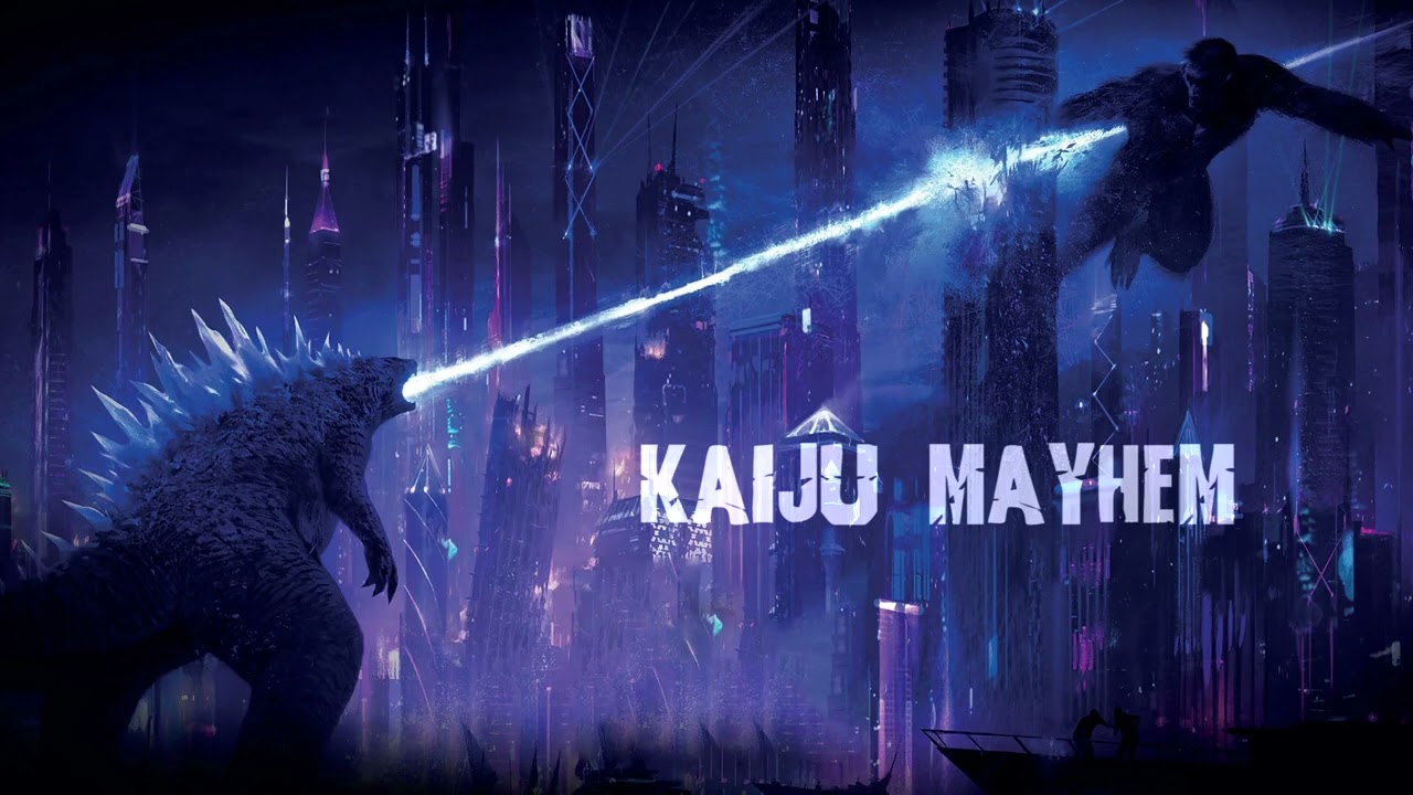 Kaiju Mayhem - 80's Godzilla Synthwave Music Mix