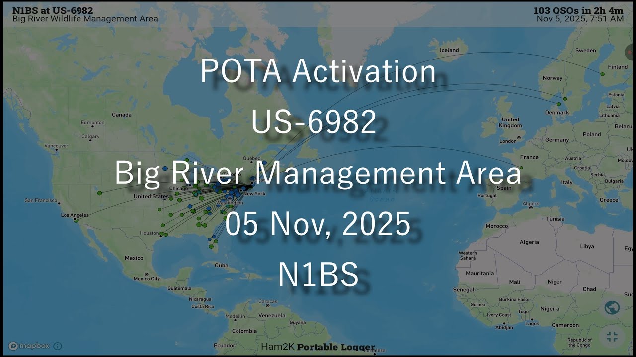 POTA Activation N1BS  @ US-6982 20251105