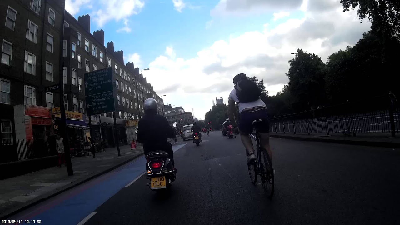 Fietser in the Oval