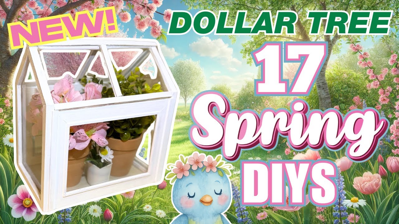 🌷 The PRETTIEST Spring Dollar Tree DIYS You’ll Want to Make NOW! 🌿 2025