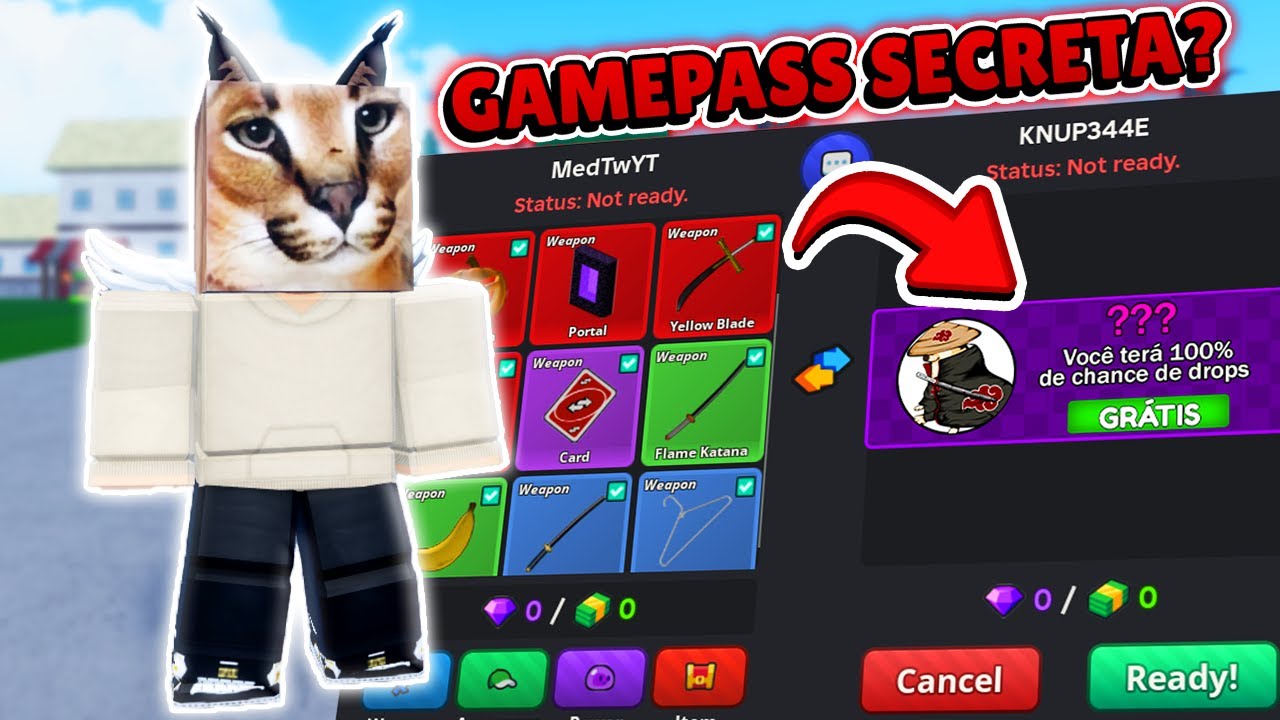 DOEI TODAS MINHAS ESPADAS PRA GANHAR A NOVA GAMEPASS DO MEME SEA!!