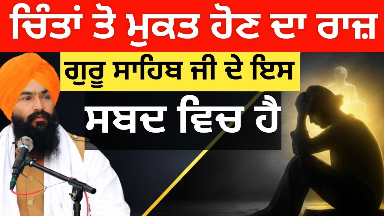 Sariya Chintava Khatam Ho Jangia | How to Stop Worrying? | New katha 