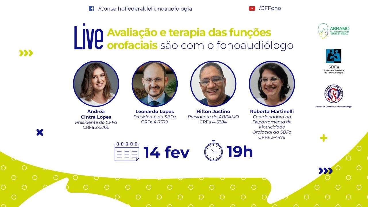 Avaliação e terapia das funções orofaciais
