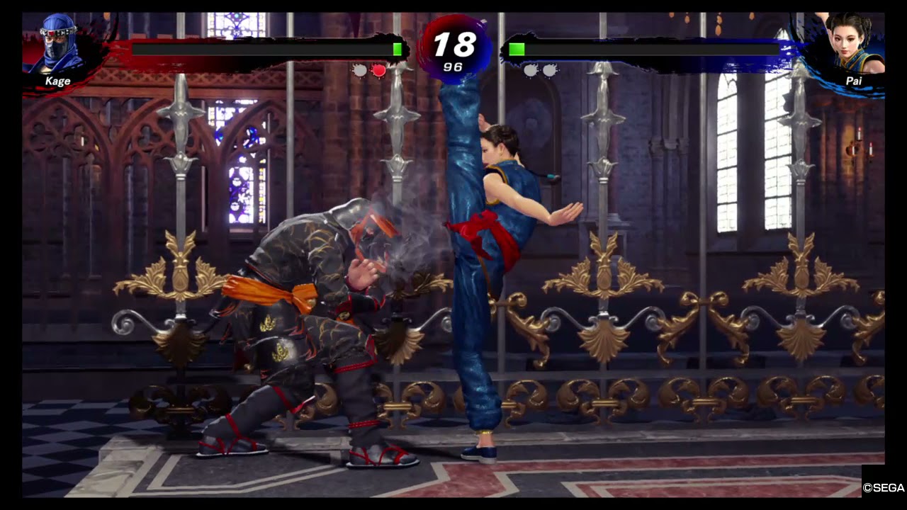 Kage vs Pai Virtua Fighter 5