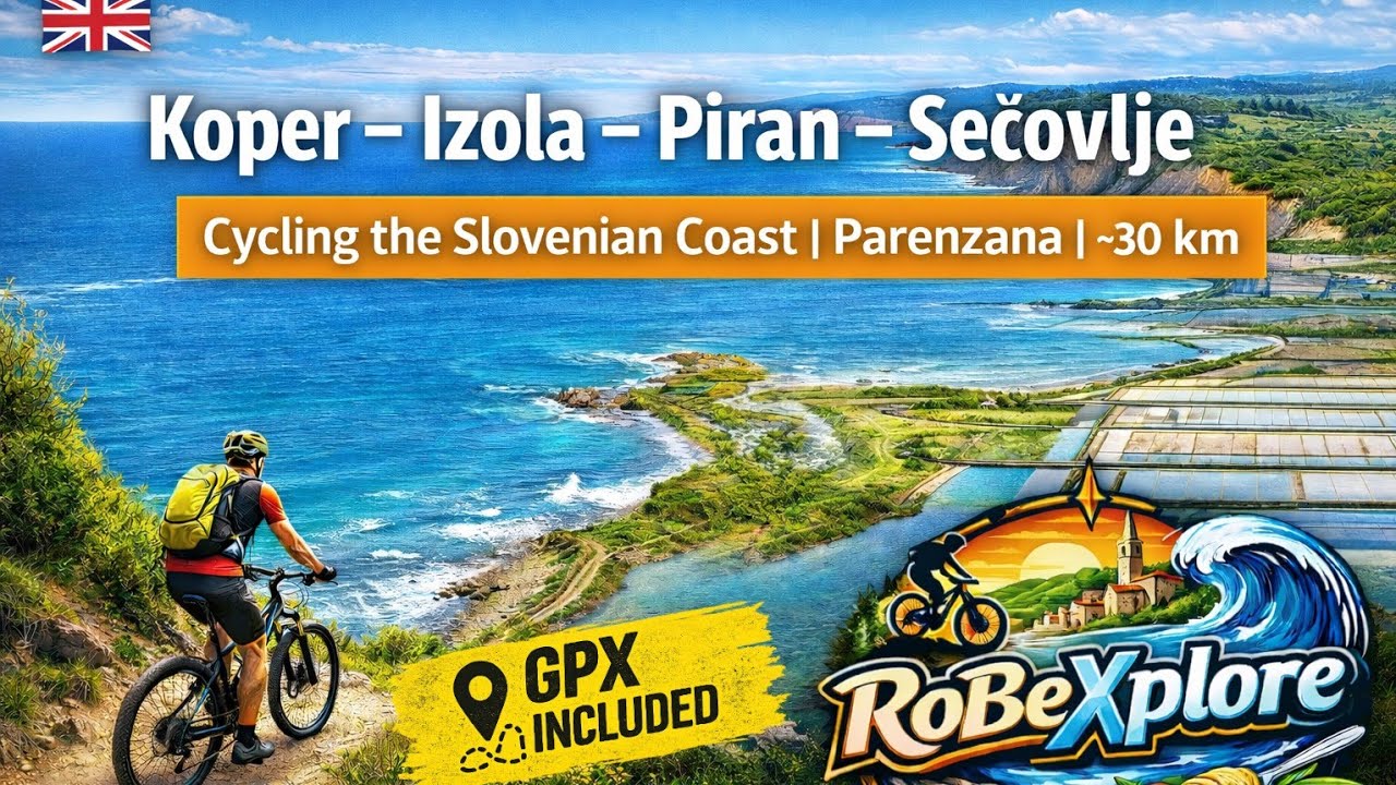 KOPER – IZOLA – PIRAN – SEČOVLJE Cycling the Slovenian Coast | Parenzana | 30 km