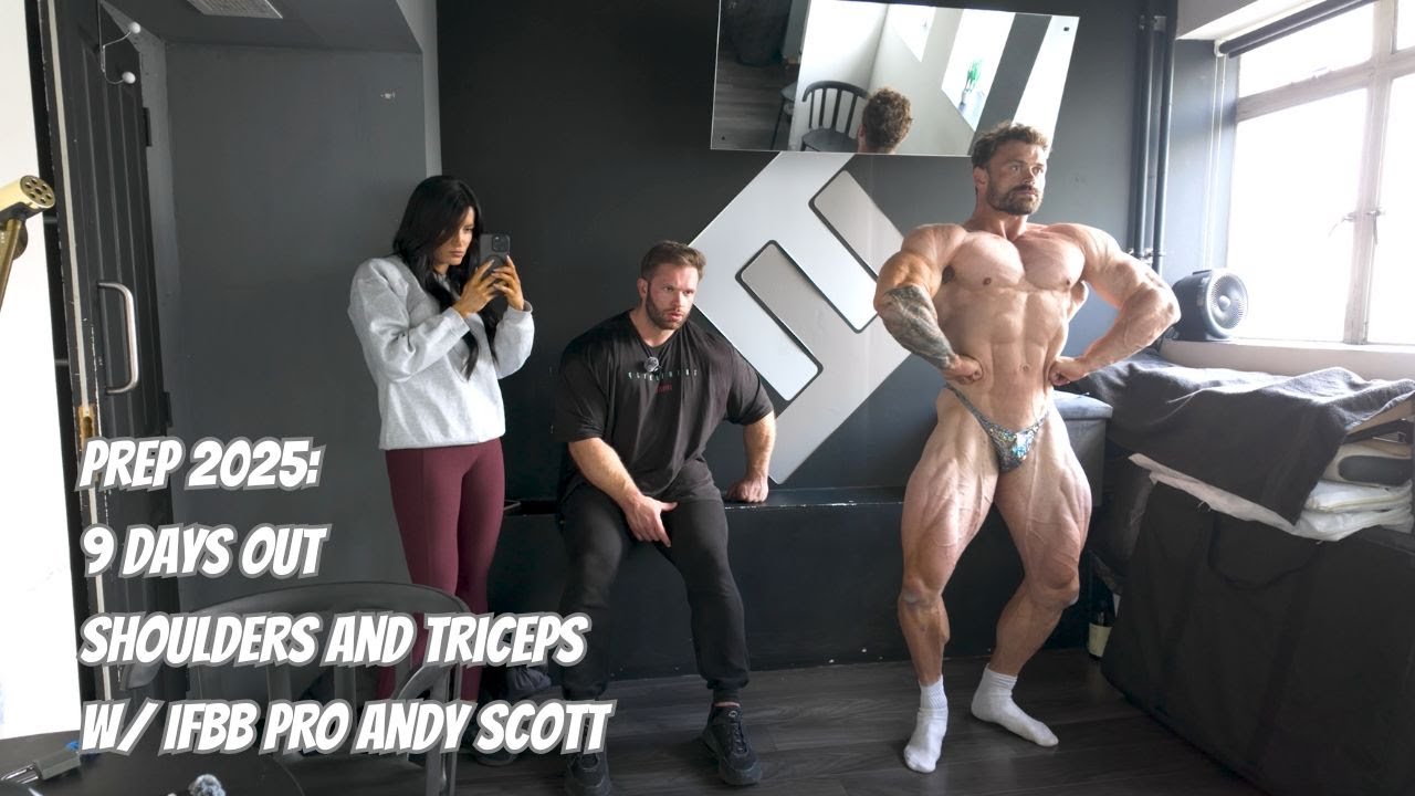 Prep 2025: 9 Days Out - Shoulders/Triceps with IFBB Pro Andy Scott