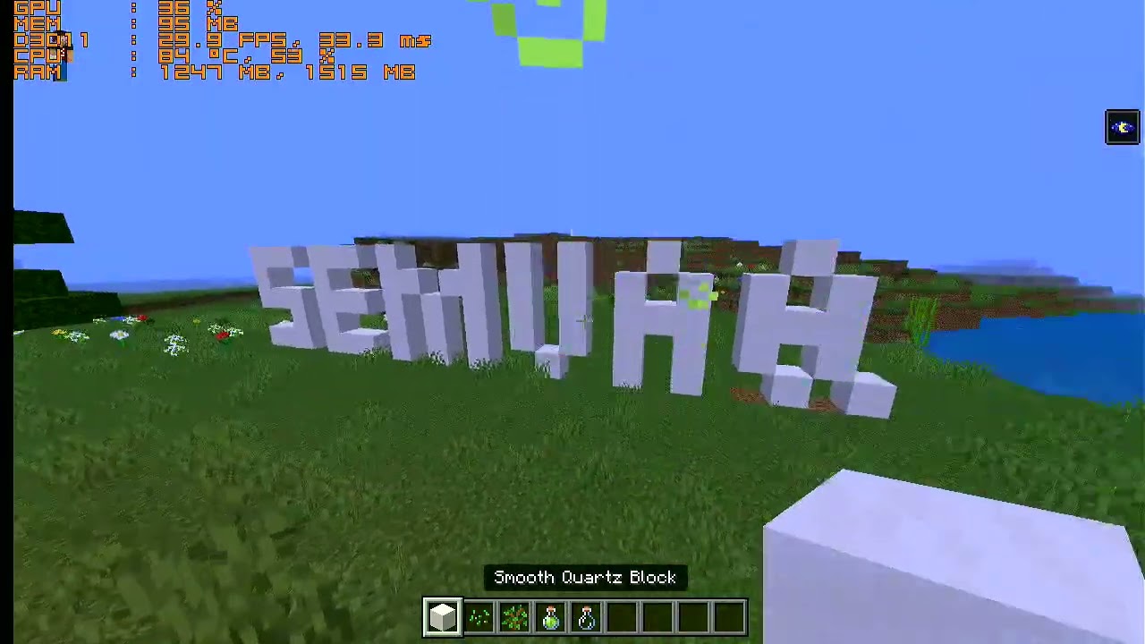 Gabut rekam laptop + main Minecraft Bedrock Windows 7 (Opticraft) [Intel Pentium P6000 1,87GHz]