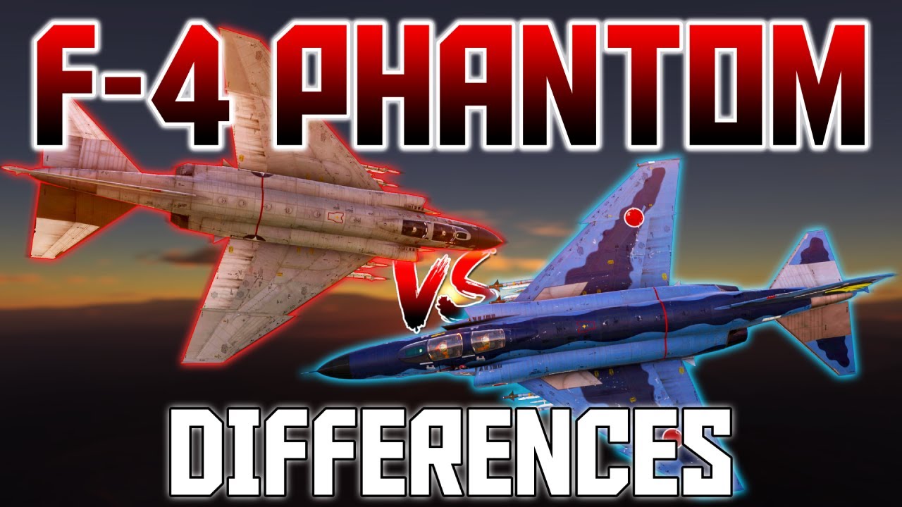 СРАВНЕНИЕ ВСЕХ 14 ФАНТОМОВ: F-4C и F-4EJ Kai