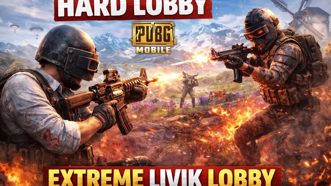 🔥 HARD LOBBY Livik Match 😱 | Extreme PUBG Mobile Pro Players Fight | Intense Close Range Battles 