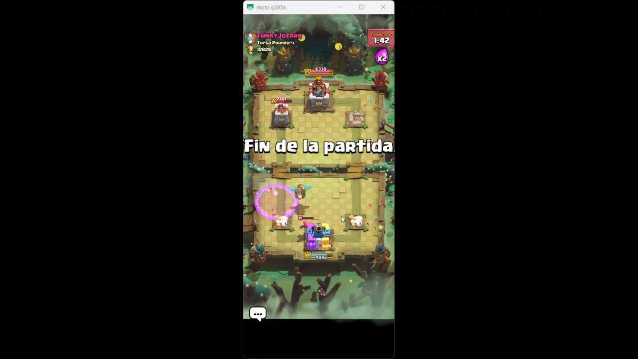 Jugando de Chill Clash Royale
