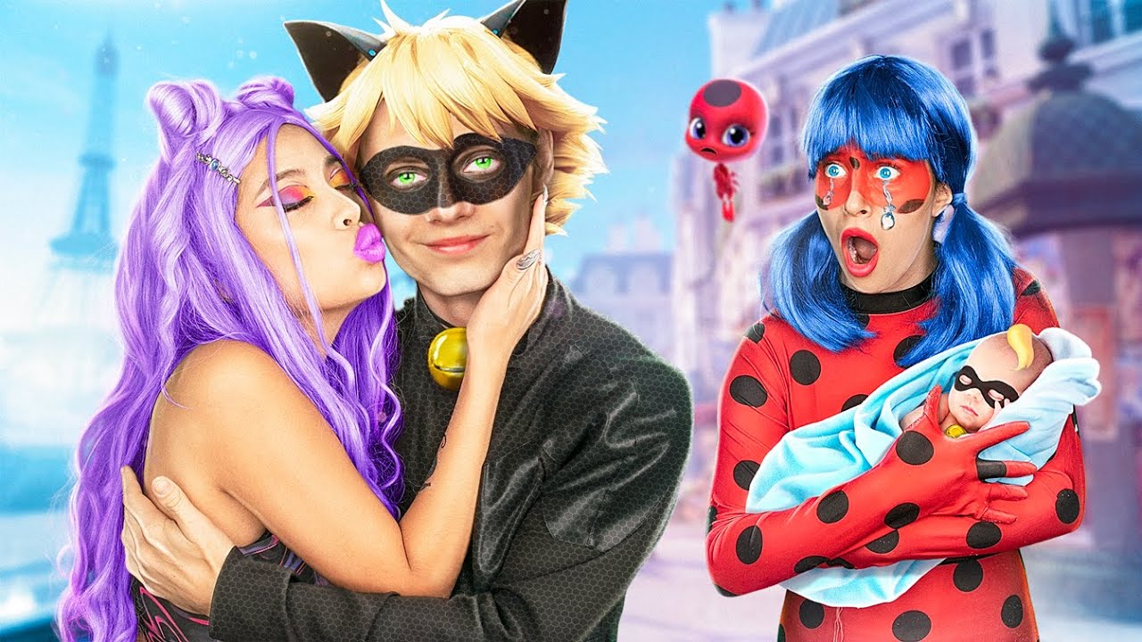 Ladybug en Cat Noir zijn Gescheiden / Mijn Superheldenouders zijn Gescheiden!