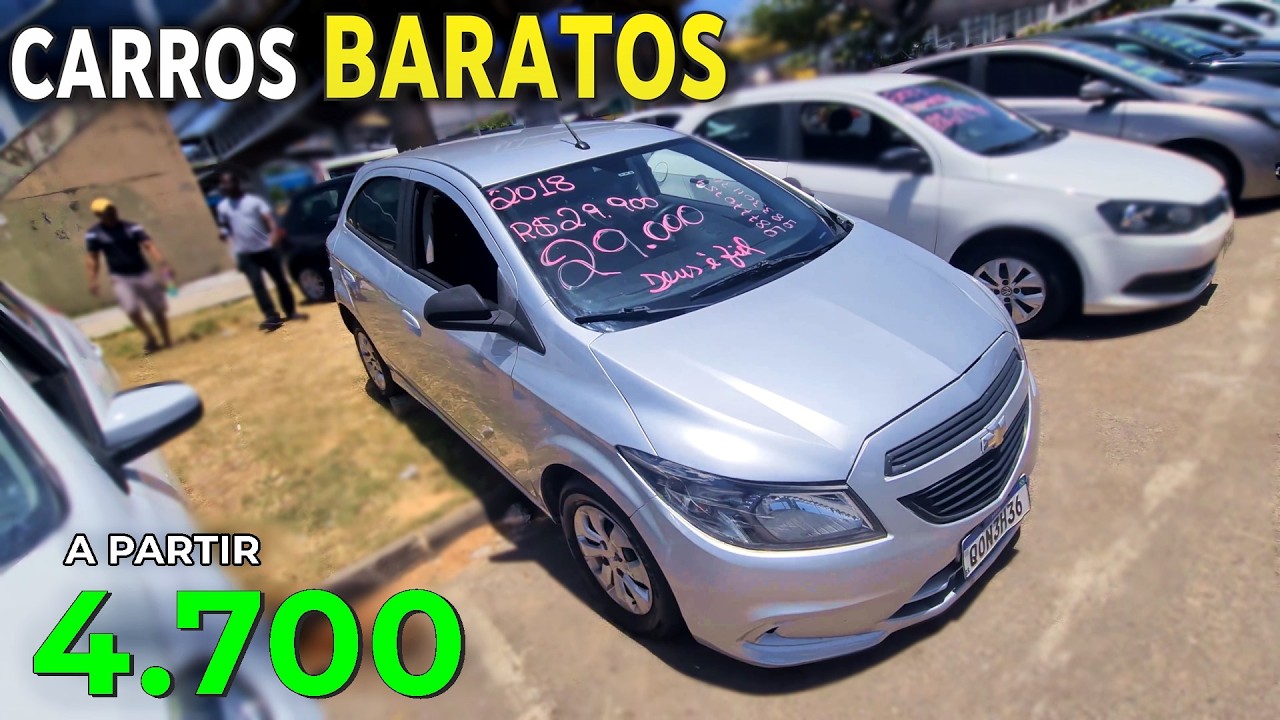 Os Carros Mais Baratos do Brasil | Atualizado 14/12/2025 - Feira de Autom&oacute;veis