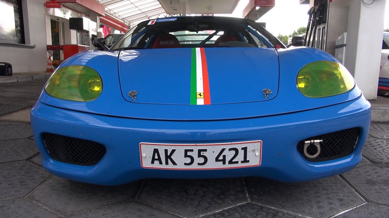 Ferrari 360 Challenge - Start up + Acceleration Sound!