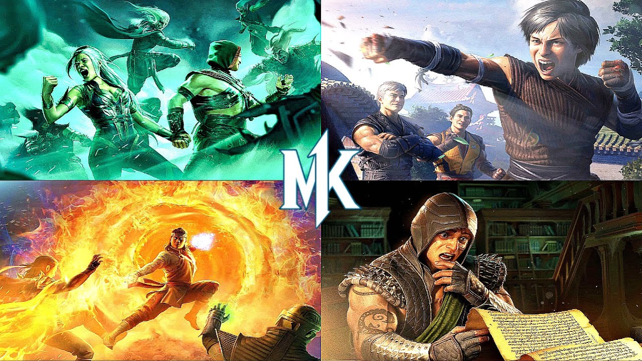 Mortal Kombat 1 - All Characters Arcade Endings (Klassic Tower)