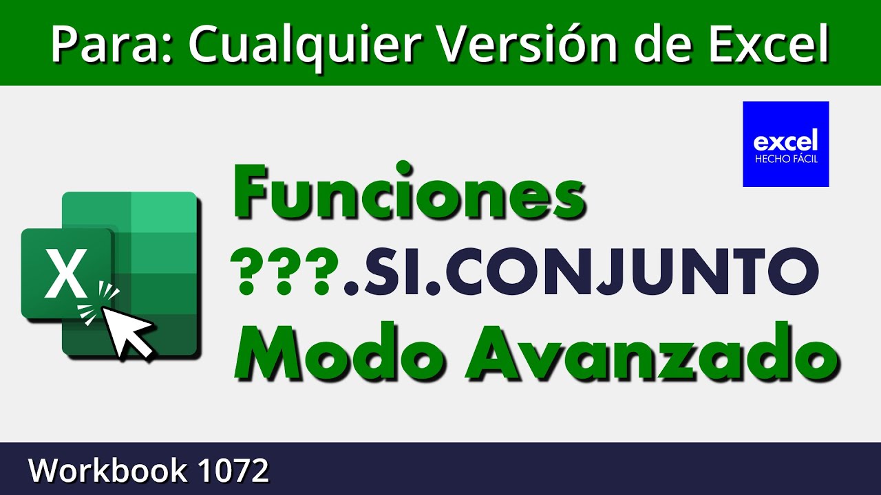 Este es el TRUCO que debes DOMINAR con cualquier Función .SI.CONJUNTO