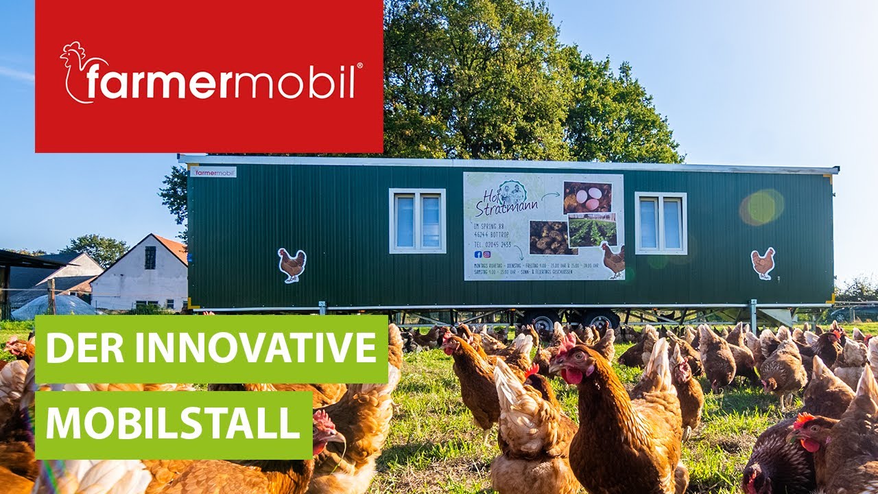 farmermobil® STARTER-max - das innovative und moderne Hühnermobil!