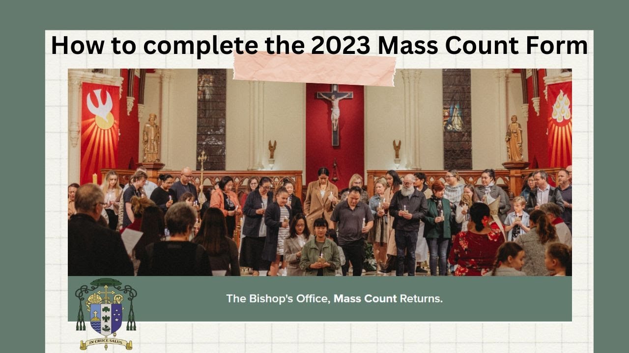Completing the Bishop's Office Annual Mass Count