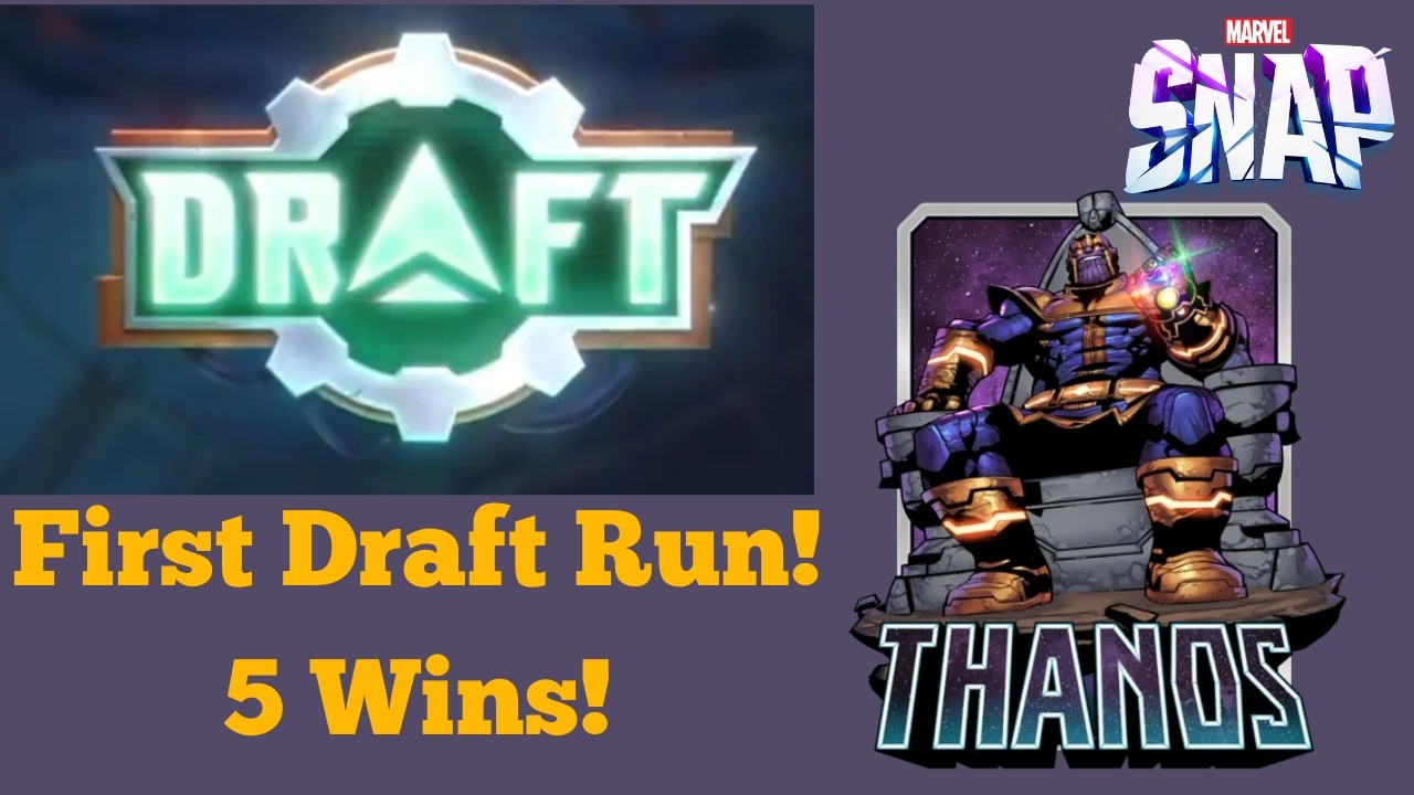 MARVEL SNAP DRAFT MODE!!